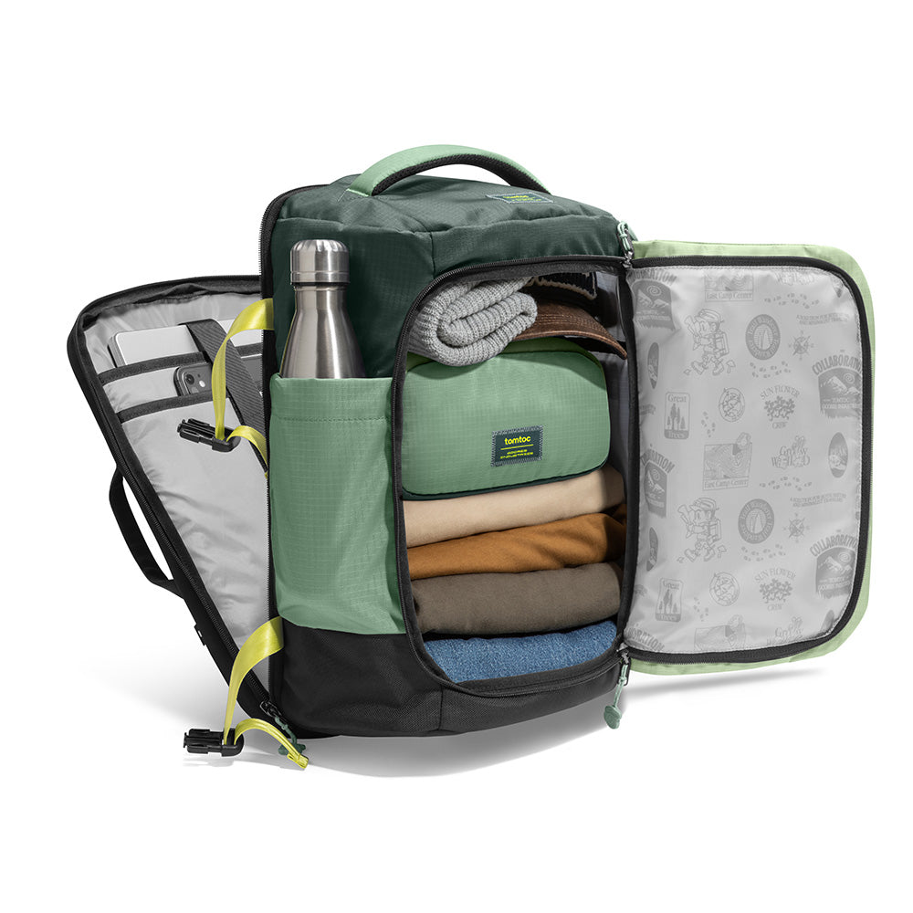secondary_Navigator-T66 Liteway Travel Laptop Backpack 28L - Trail Wanderer Edition