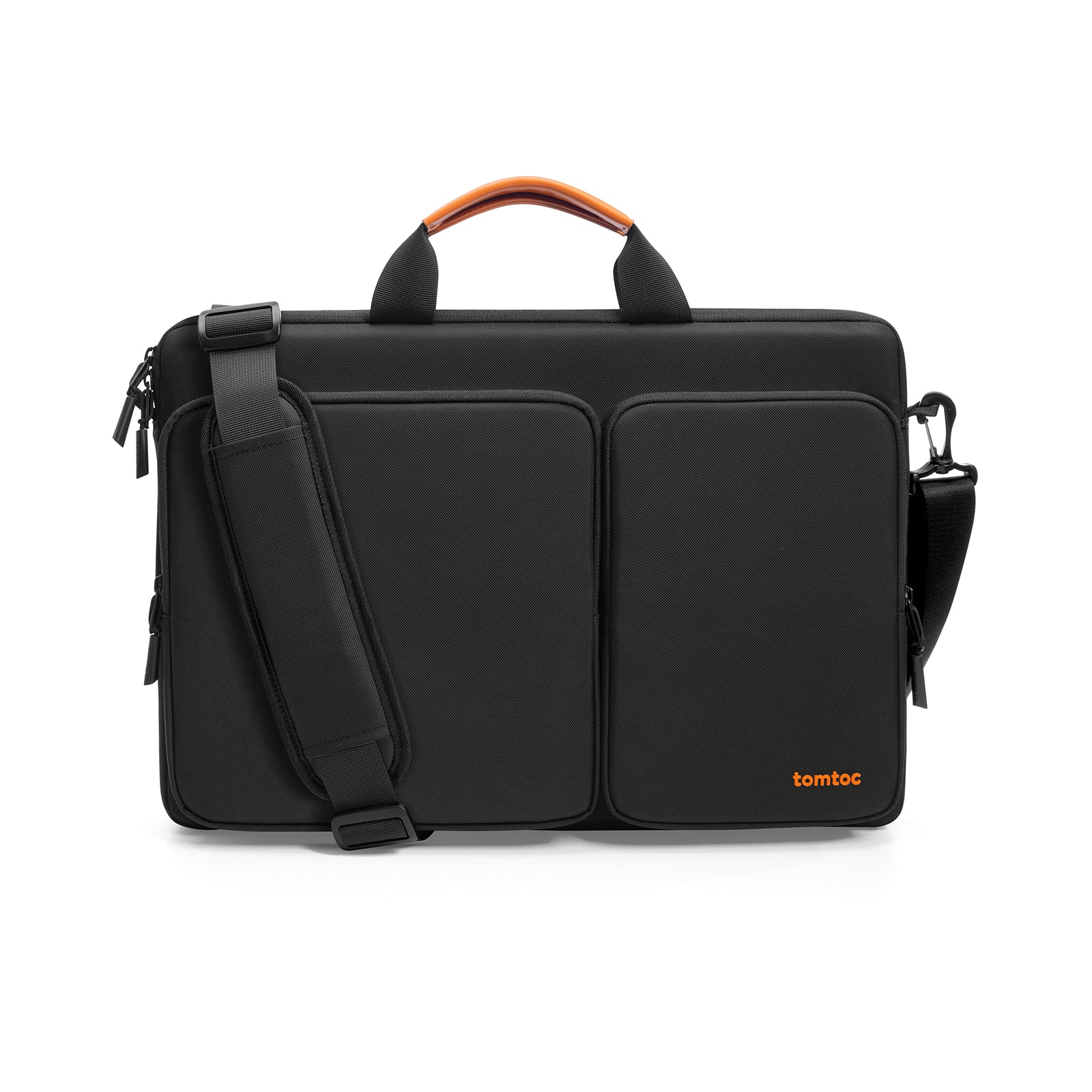 tomtoc 17.3-inch Laptop Shoulder Bag – Heavy-Duty 360° Protection