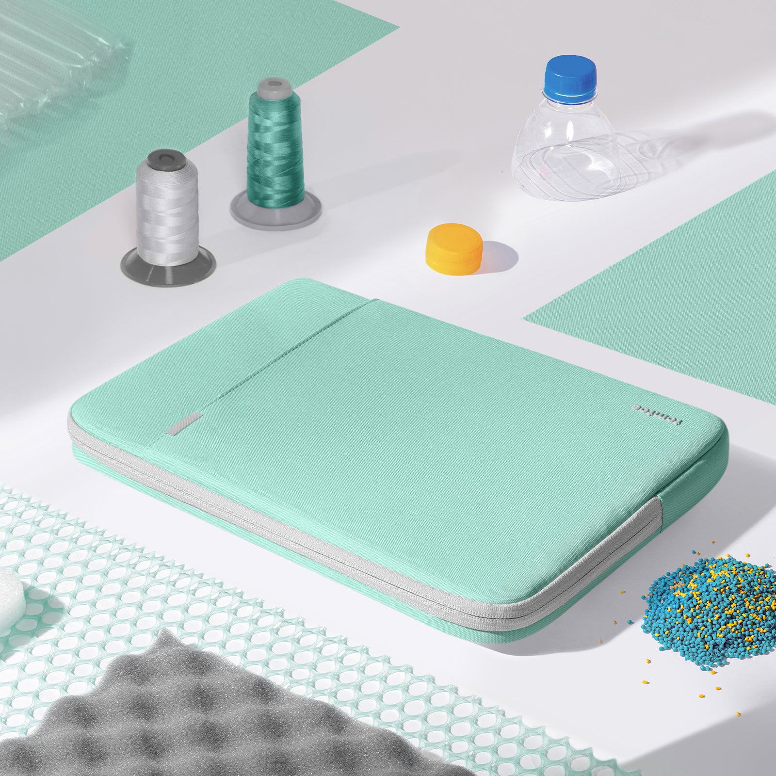 Defender-A13 Laptop Sleeve for 13-inch MacBook | Mint Blue