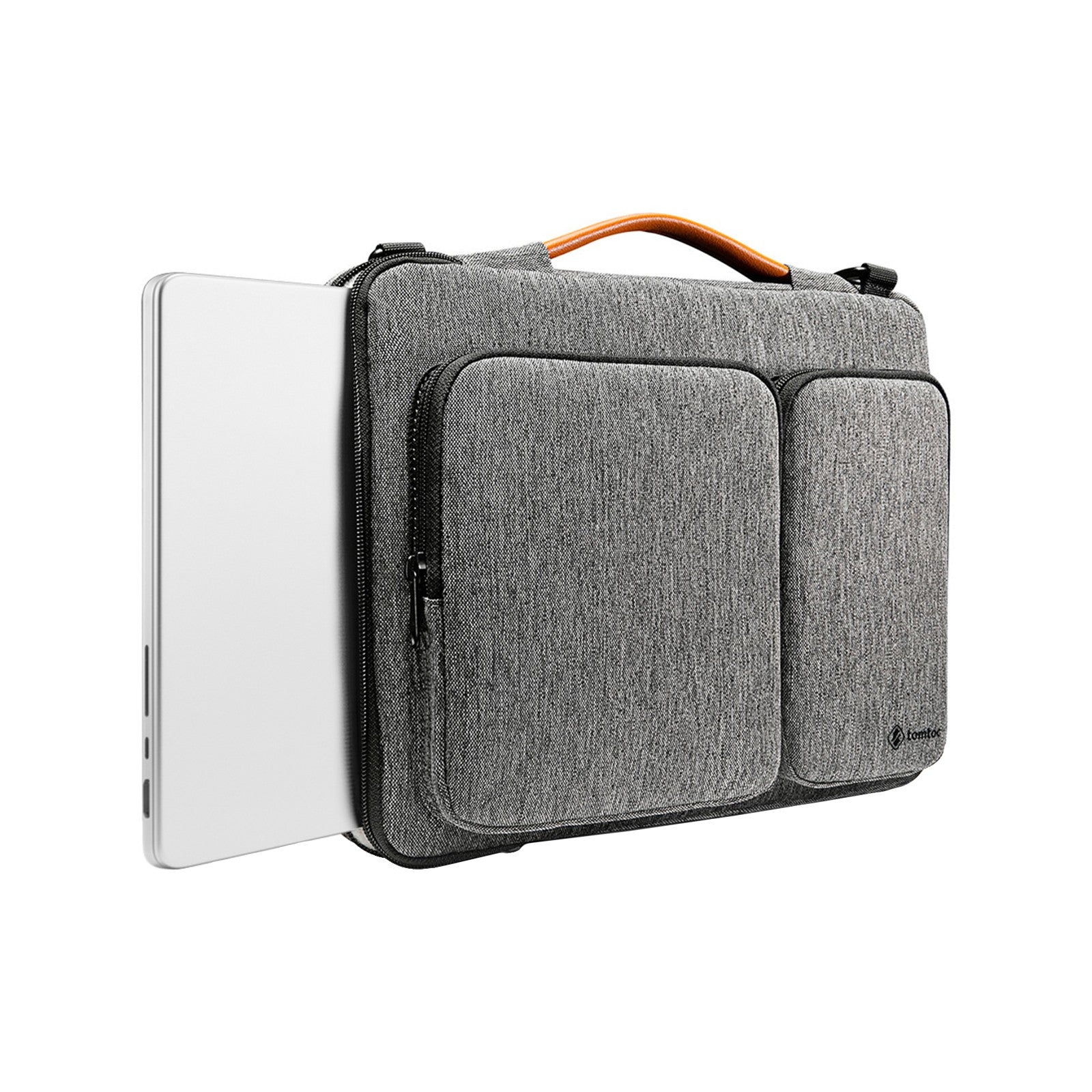Defender-A42 Laptop Briefcase For 14-inch MacBook Pro M3/M2/M1 | Gray