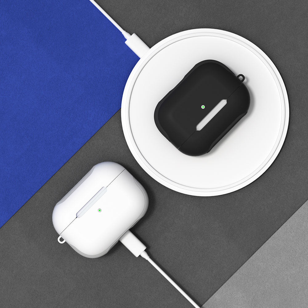 Protective Smart Cover for AirPods Pro - White