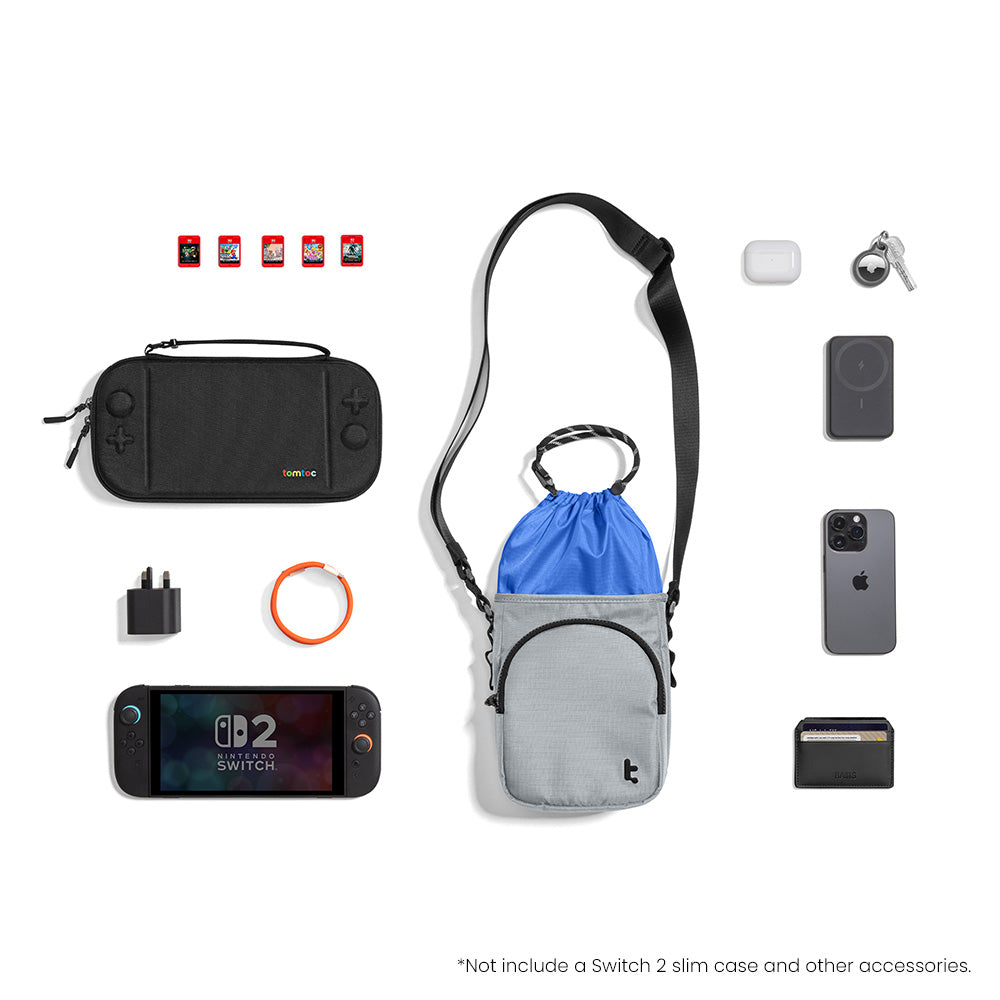 tomtoc GameOn-G50 Nintendo Switch 2 JoyCarry Sling – Dual-Mode