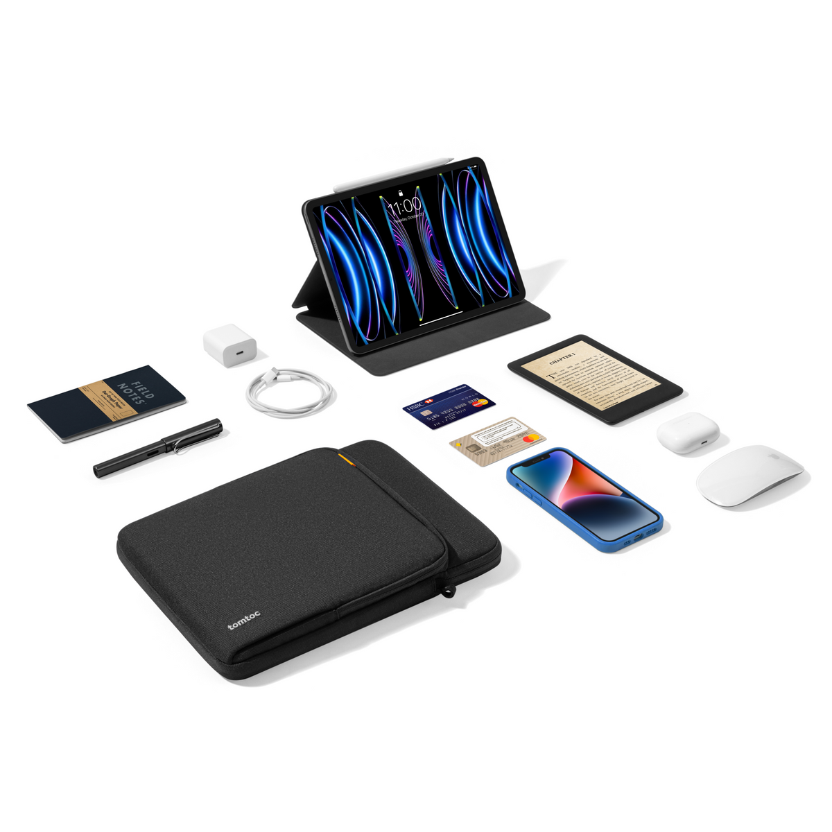 DefenderACE-B03 Tablet Shoulder Bag for 10.9-13 inch Ipad