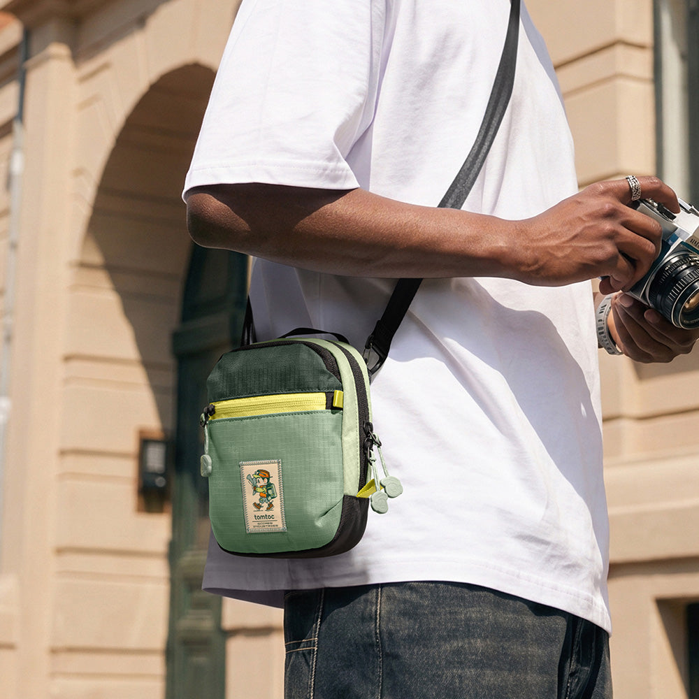 RFID Crossbody Bag - Aviator-T37 Trail Wanderer Edition
