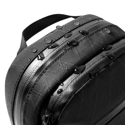 Tomtoc Aviator-T37 X-Pac Travel Crossbody RFID Blocking Bag, Holds 4-6 Passports with Anti-theft Lockable Zippers, Multiple Pockets for Cards &