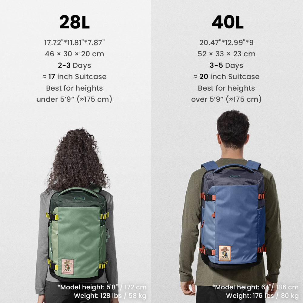 Navigator-T66 Liteway Travel Laptop Backpack 40L - Trail Wanderer Edition