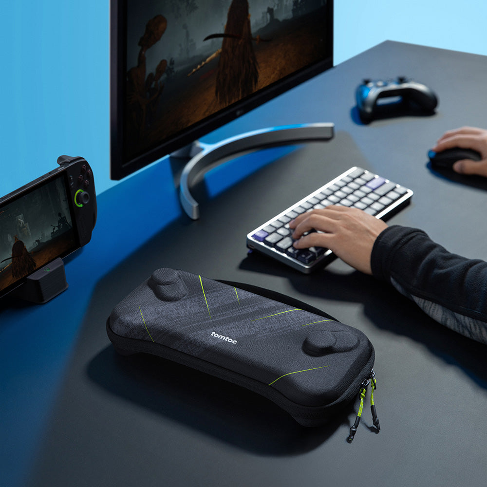 Cyber Black Protective Case for ROG Xbox Ally / Ally X | tomtoc