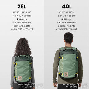 Navigator-T66 Liteway Travel Laptop Backpack 28L - Trail Wanderer Edition