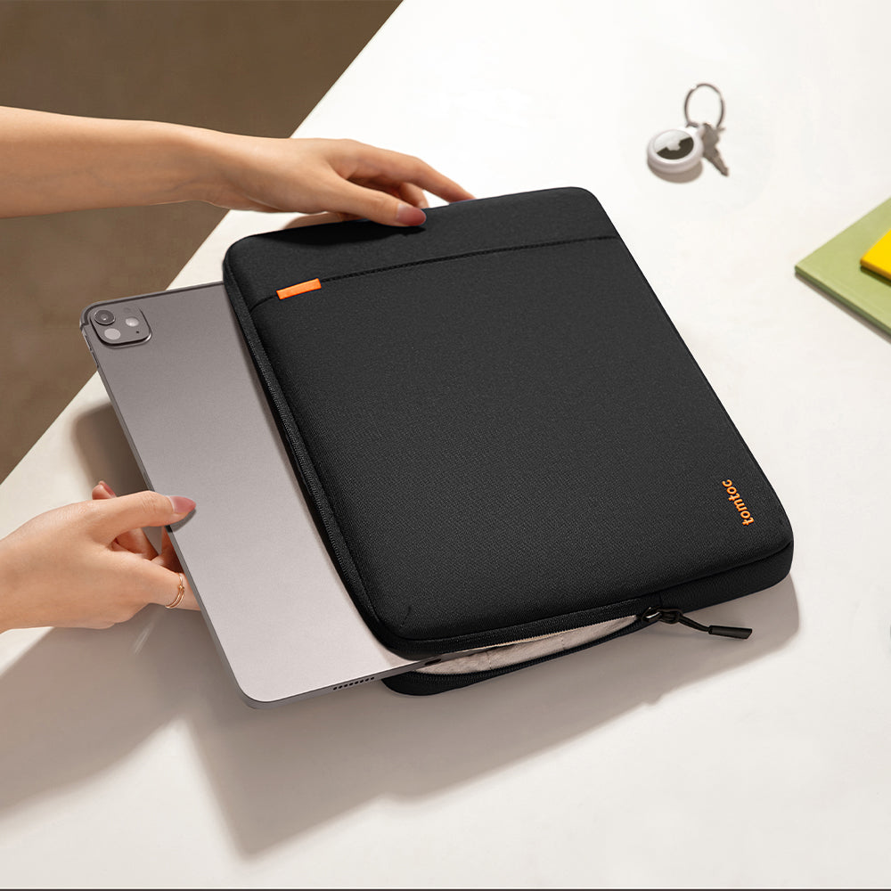 tomtoc 11-inch iPad Air M4 & iPad Pro M5 Sleeve – Slim, Protective
