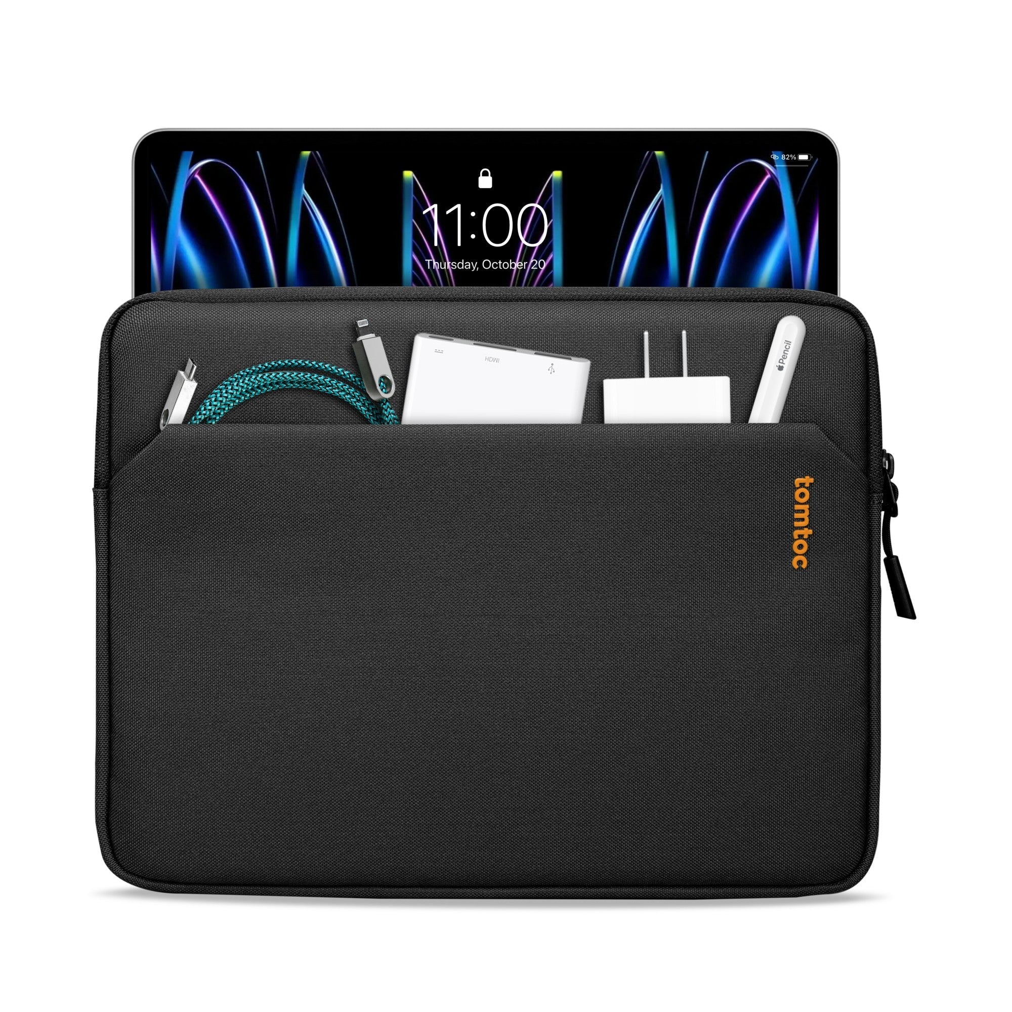 iPad Pro (スペースグレー) tomtocケース付き Amazon | tomtoc ハードケース 11インチ iPad Pro M4 4/3/2/1
