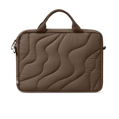 Tomtoc Unisex Terra-A28 Puffy Laptop Bag-Brown (Brown) At Nykaa, Best Beauty Products Online
