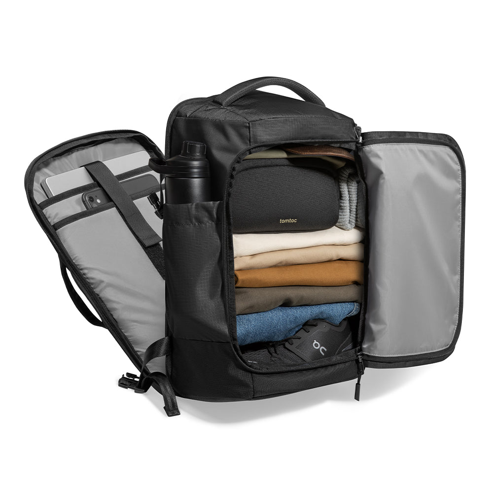 tomtoc Liteway Travel Backpack 40L – TSA Friendly & Carry-On Approved