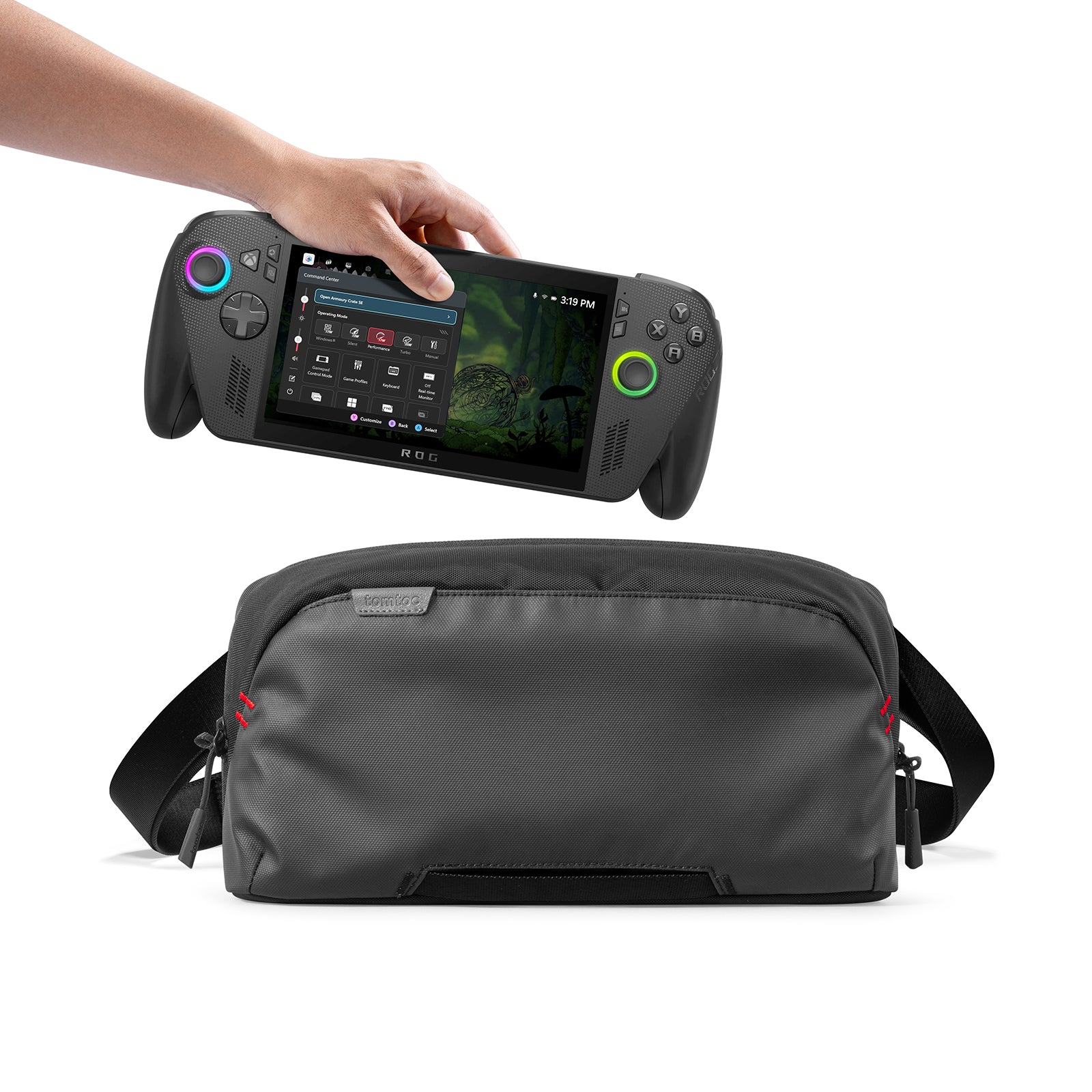 Arccos-G47 Travel Carrying Case for Steam Deck/OLED/Nintendo Switch 2/Rog Xbox Ally X