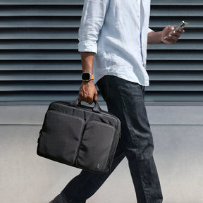 Navigator-A33 Expandable Laptop Shoulder Bag for 15.6-16.2 inch Laptop