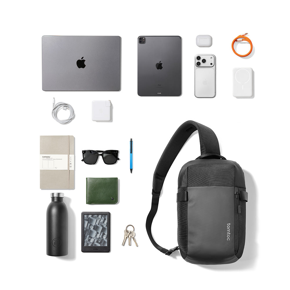 14-inch MacBook Pro M5 7L Sling Backpack – tomtoc Crossbody