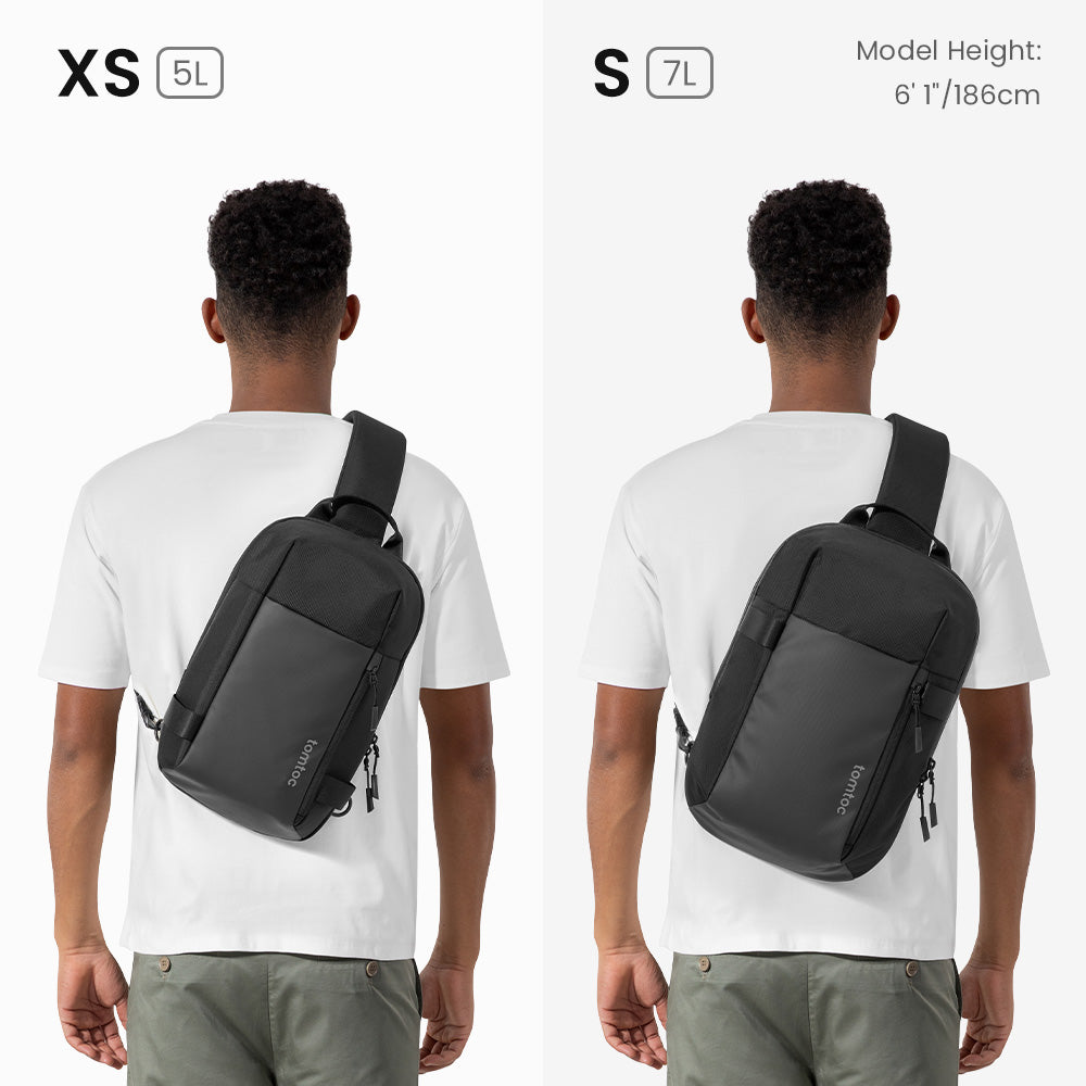 14-inch MacBook Pro M5 7L Sling Backpack – tomtoc Crossbody