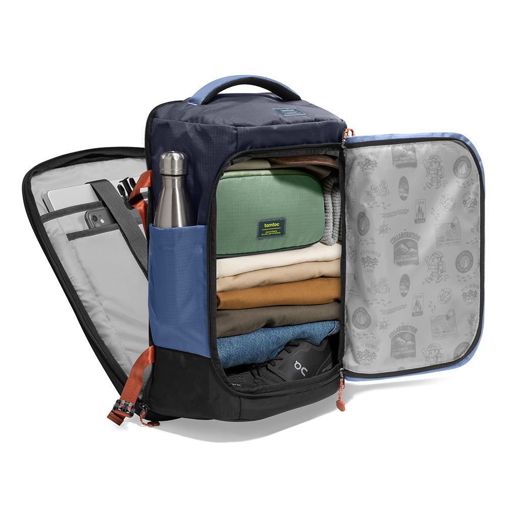 Navigator-T66 Liteway Travel Laptop Backpack 40L - Trail Wanderer Edition