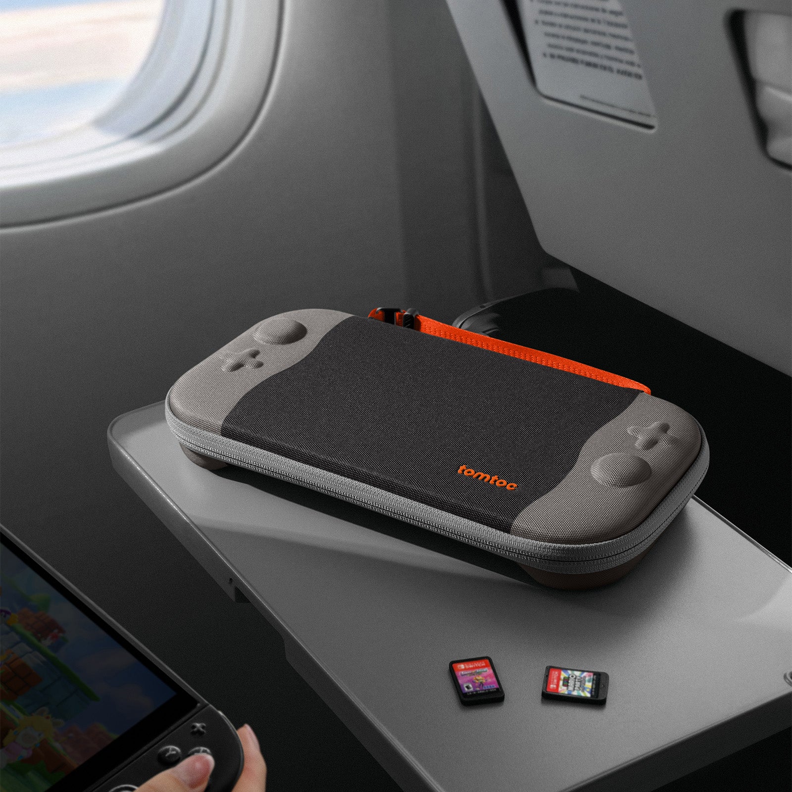 tomtoc Switch 2 Slim Carrying Case – FROZ Edition | Protective