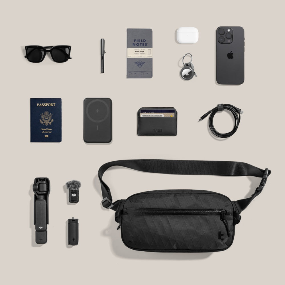 tomtoc Aviator-T35 X-Pac Chest Bag 3.5L — Durable & Water-Resistant