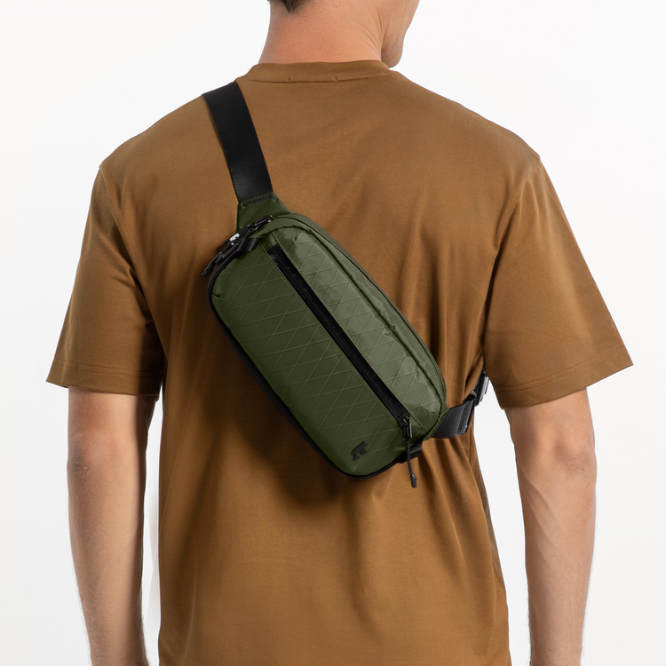 tomtoc Aviator-T35 X-Pac Crossbody Bag 2.5L — Water-Resistant & Lightweight