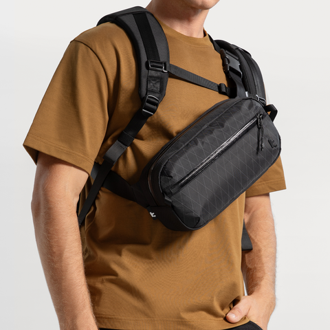 tomtoc Aviator-T35 X-Pac Chest Bag 3.5L — Durable & Water-Resistant