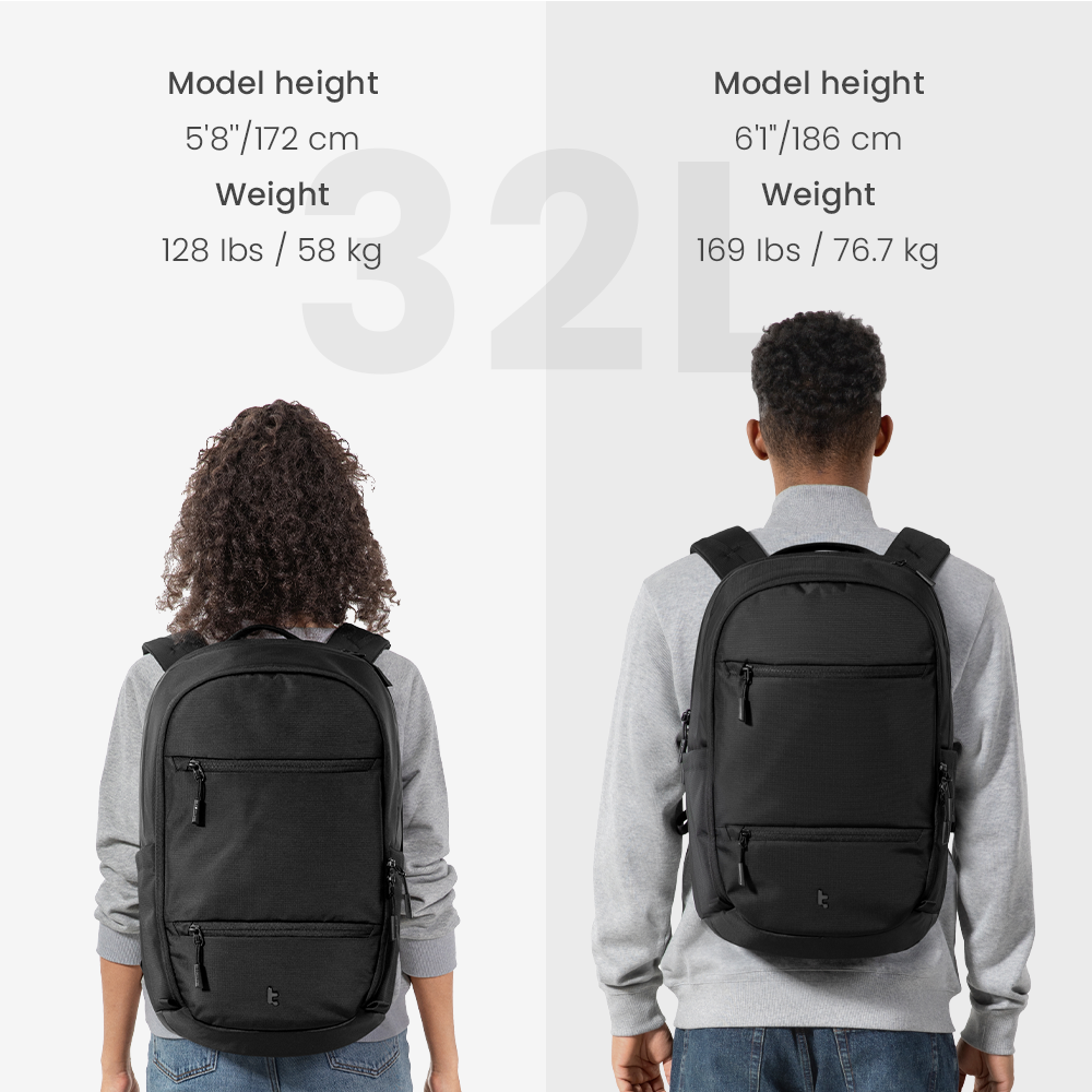 【美品】tomtoc UrbanEX-T77ビジネスリュック　バックパック Premium Laptop Backpack for Commuting & Short Business Trips