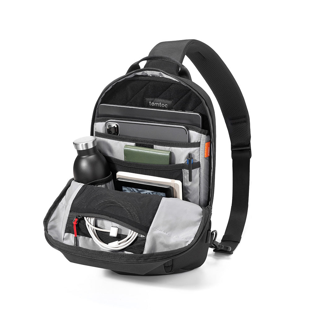 14-inch MacBook Pro M5 7L Sling Backpack – tomtoc Crossbody