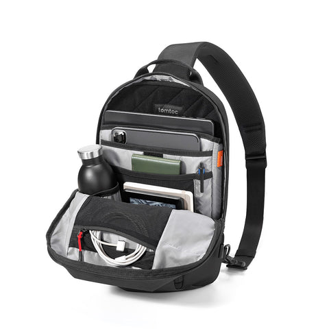 backpack sling bag laptop EDC Bags for Men Comes with one hand carrying strap and adjustable shoulder strap. McKinley Computer Sling Bag