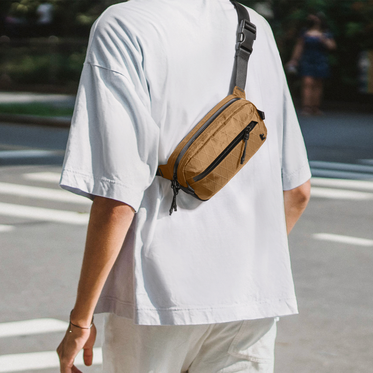 tomtoc Aviator-T35 X-Pac Sling Bag 1.5L — Lightweight & RFID Blocking