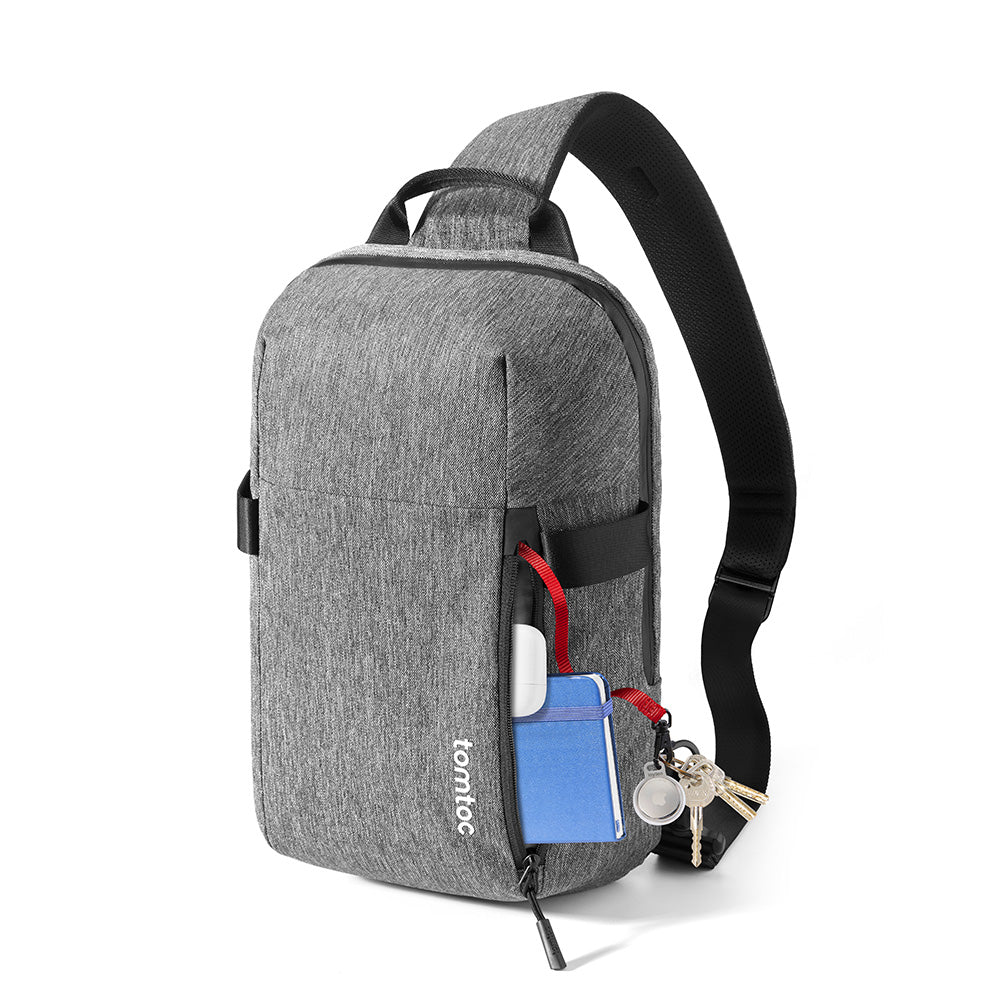 jual mini sling backpack 14-inch MacBook Pro M5 7L Sling Backpack – tomtoc Crossbody