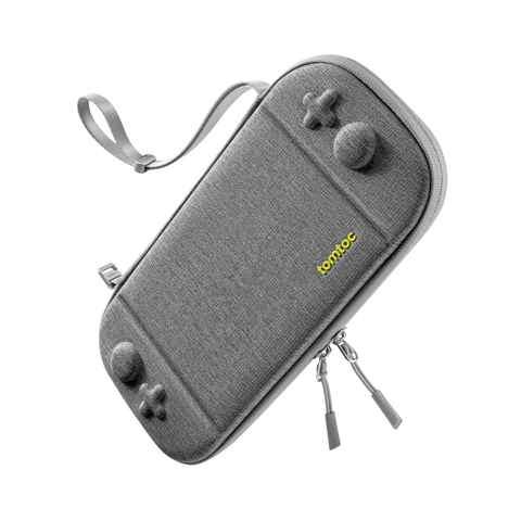 Switch 2 Slim Carrying Case - Protective Hard Shell with 12 Game