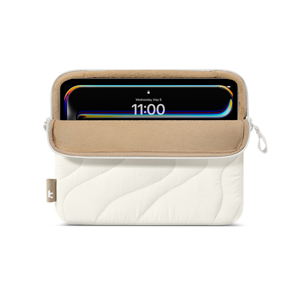 tomtoc Puffer iPad Sleeve for iPad Air M4 & iPad Pro M5 – Eco