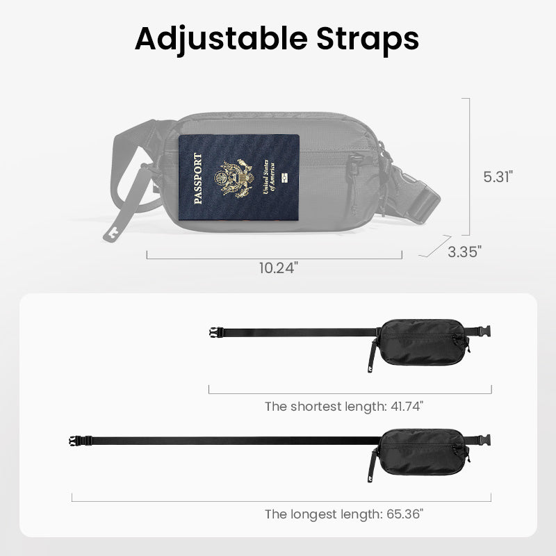 Aviator-T33 Chest Bag 2.5L - Gray