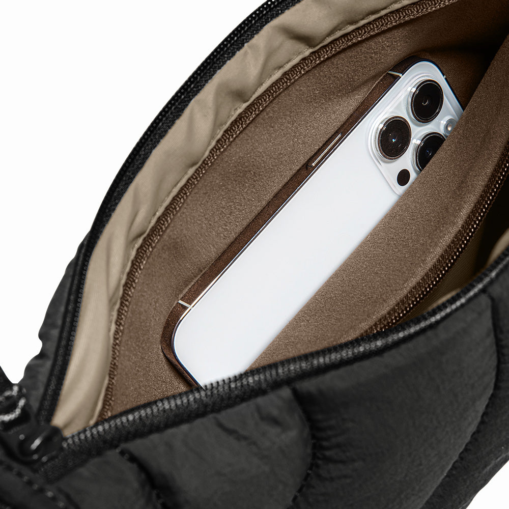 PORTERSPACEボディーバック Terra-T34 Crossbody Bag 3.5L – Lightweight Puffy Design for