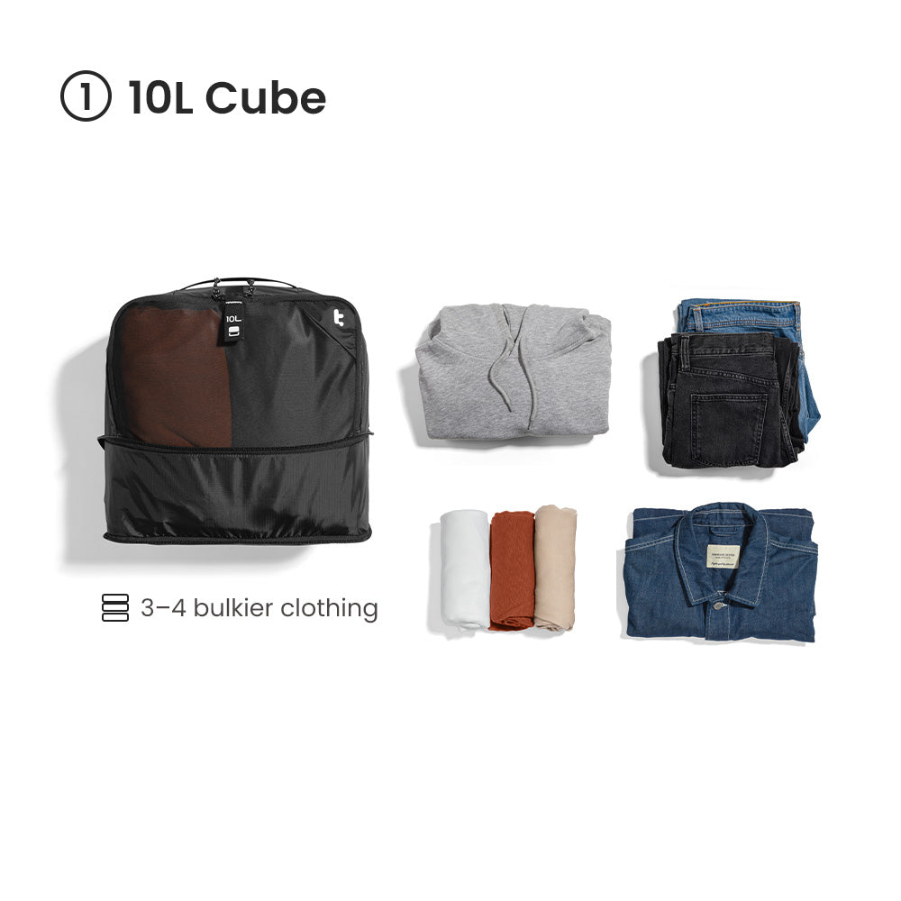 tomtoc Light-T02 Packing Cubes Set