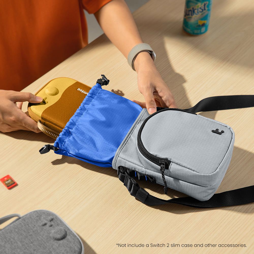 tomtoc GameOn-G50 Nintendo Switch 2 JoyCarry Sling – Dual-Mode