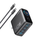 Anker Charger (140W, 4-Port, PD 3.1) with USB-C Cable