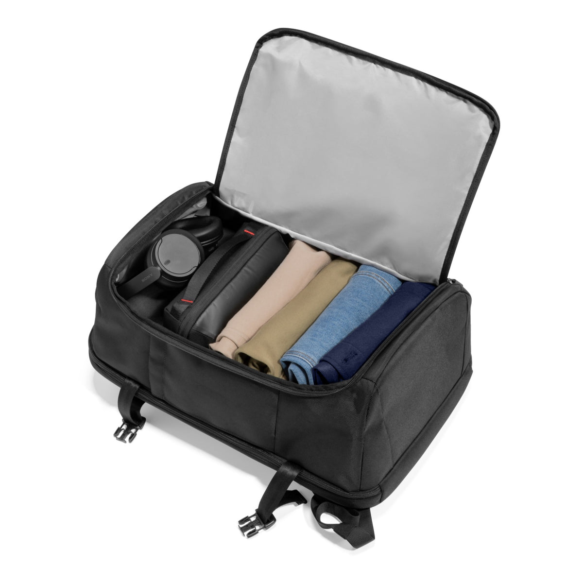 38 l travel backpack tomtoc Navigator T67 Travel Laptop Backpack (Black, 38L)