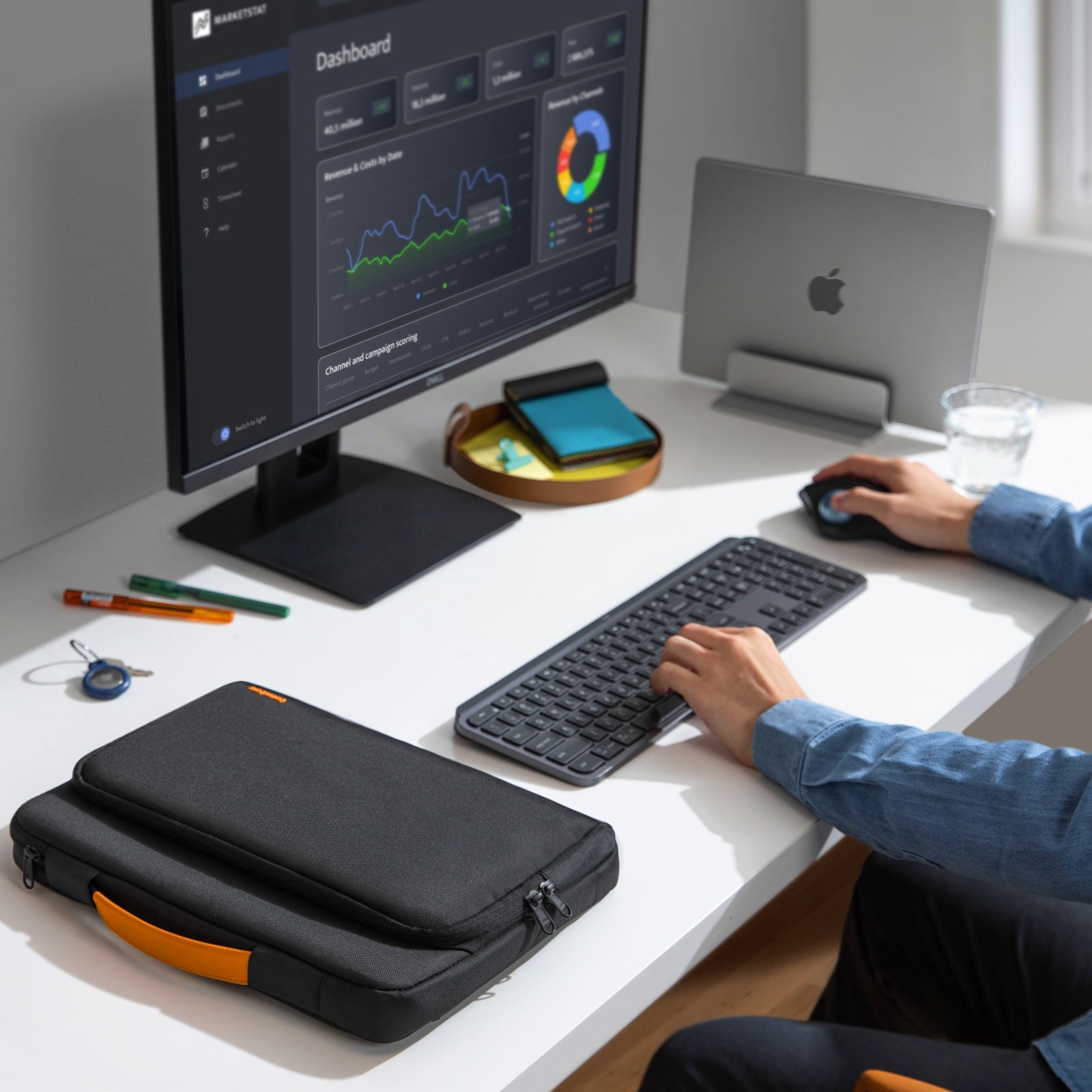 tetotatoMacBook Pro【CS6 /Office】 tomtoc Laptop Briefcase for 14-inch New MacBook Pro –Slim, Padded
