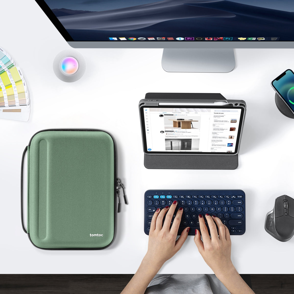 FancyCase-B06 Tablet Portfolio Plus Case for 11 inch iPad Air /Pro