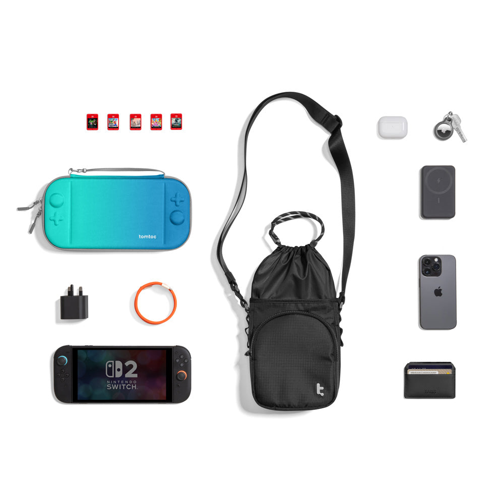 tomtoc GameOn-G50 Nintendo Switch 2 JoyCarry Sling – Dual-Mode