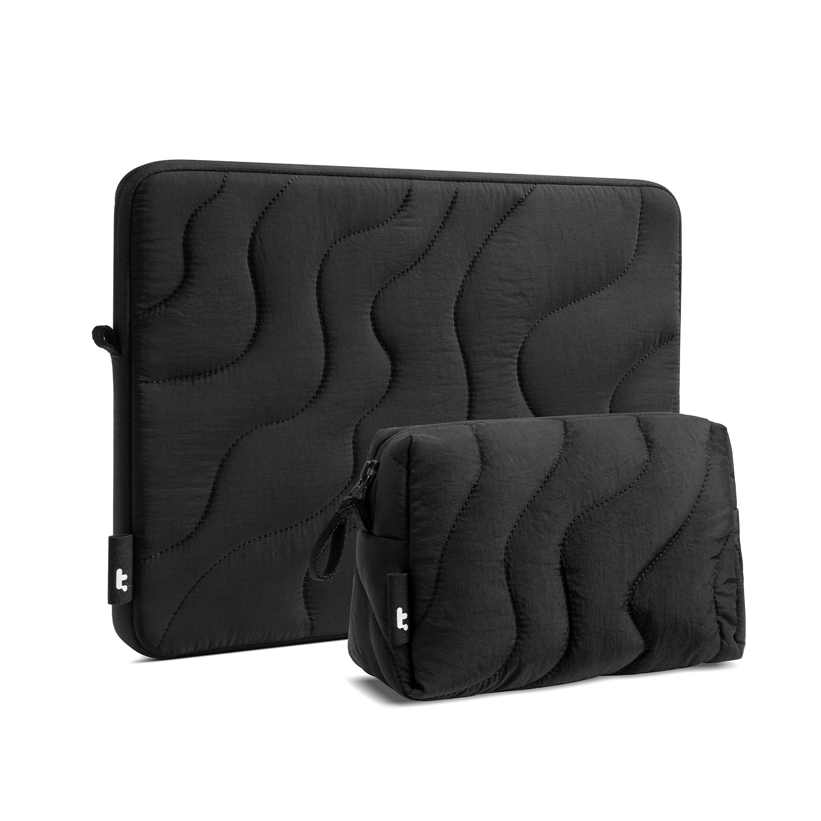 tomtoc 13-inch Laptop Sleeve & Puffy Pouch Set – Lightweight