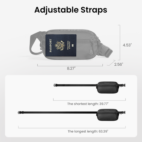 tomtoc Aviator-T33 Crossbody Sling Bag 1.5L – Lightweight & RFID