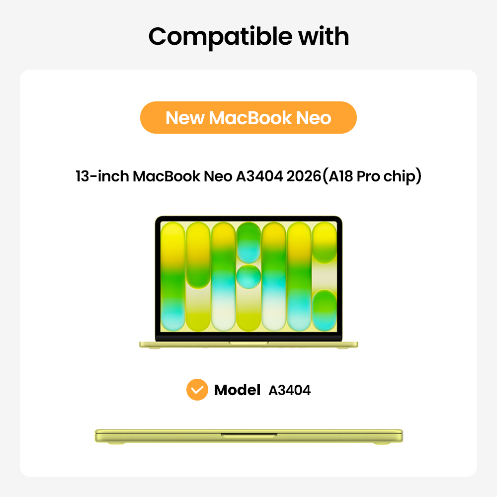 Defender-A13 Laptop Sleeve for 13 inch MacBook Neo