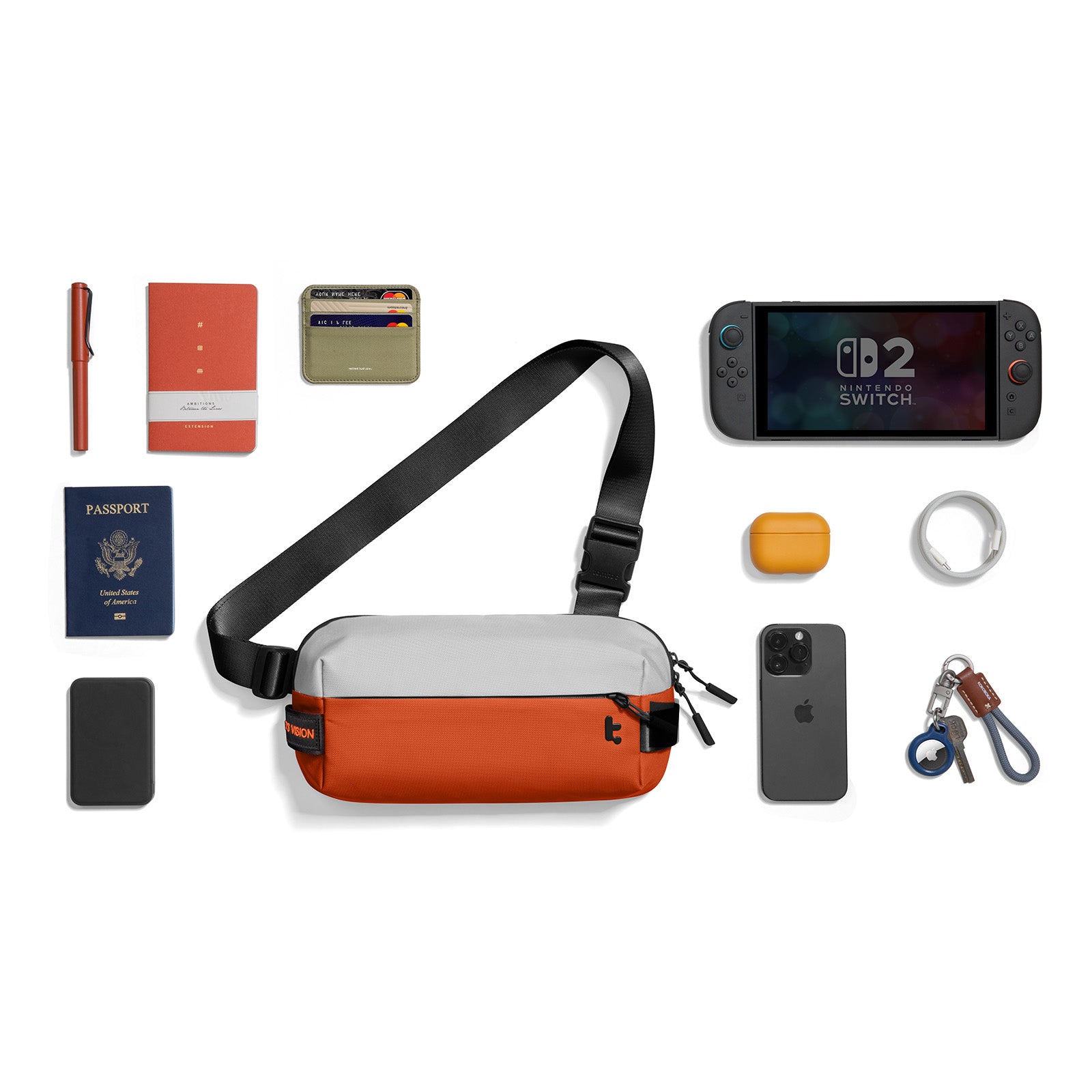 tomtoc x U | Custom Sling Bag