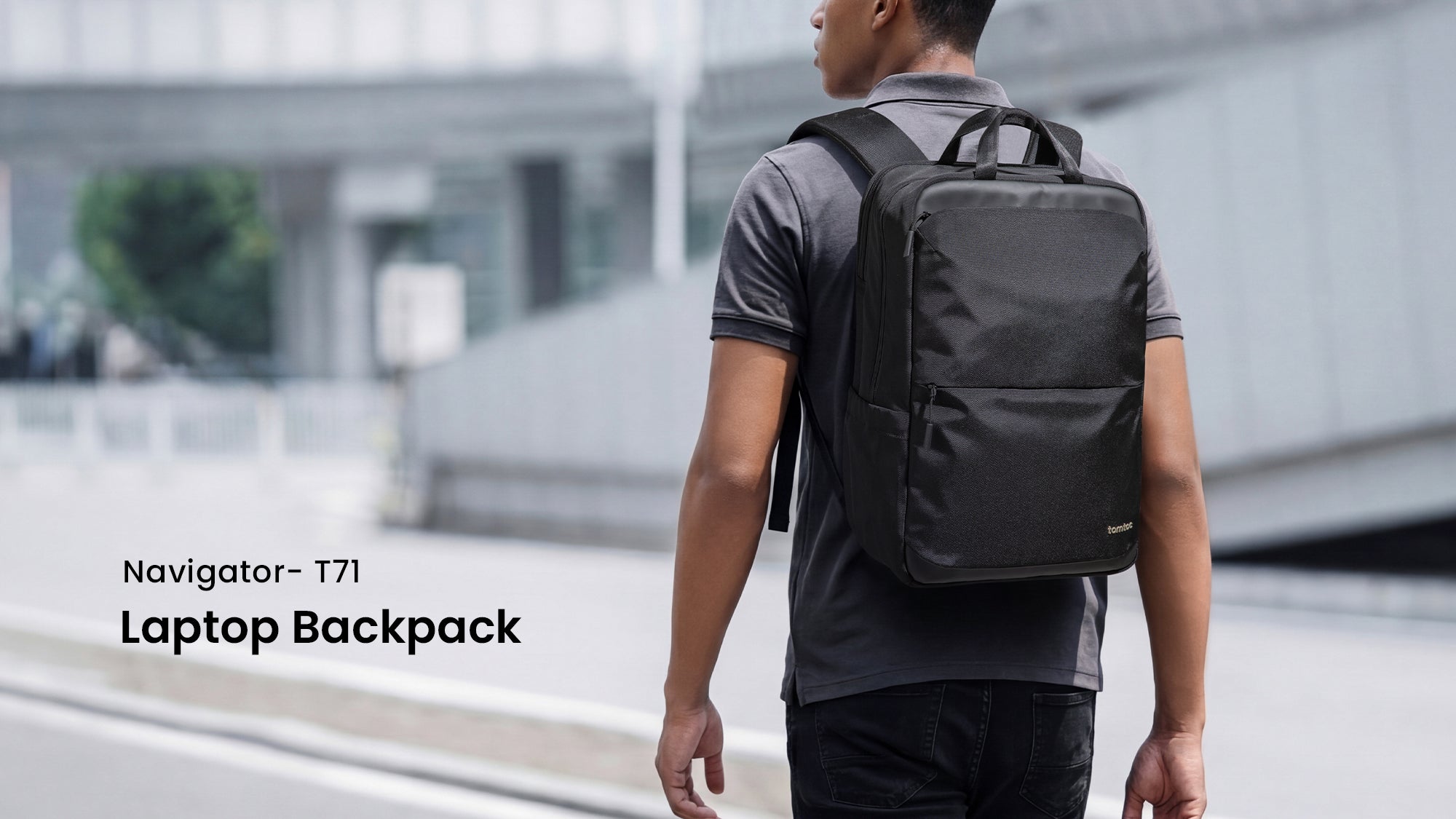 Buy tomtoc Navigator-T71 20L Laptop Backpack in Pakistan