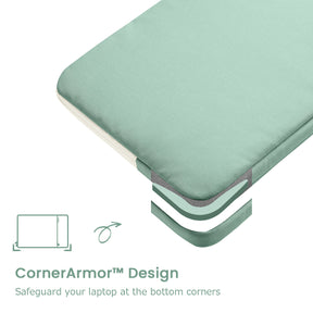 Defender-A23 Jelly Laptop Sleeve Kit for 14-inch MacBook Pro M3/M2/M1 | Green