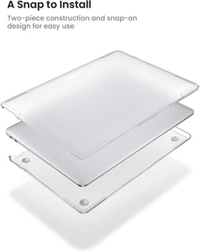 tomtoc 13 Inch Slim Hardshell Case | Transparent