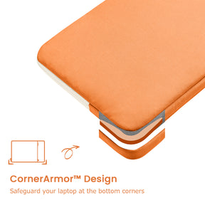 Defender-A23 Jelly Laptop Sleeve Kit for 14-inch MacBook Pro M3/M2/M1 | Orange