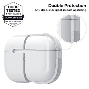Protective Smart Cover for AirPods Pro - White